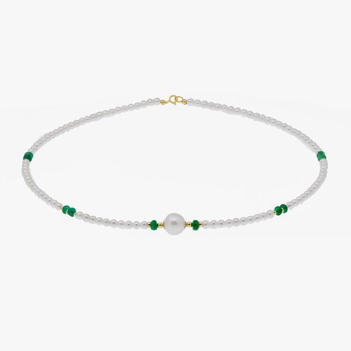 Zonder Minimumprijs - Halsketting - 18 karaat Geel goud, Handtassen en Accessoires, Kettingen