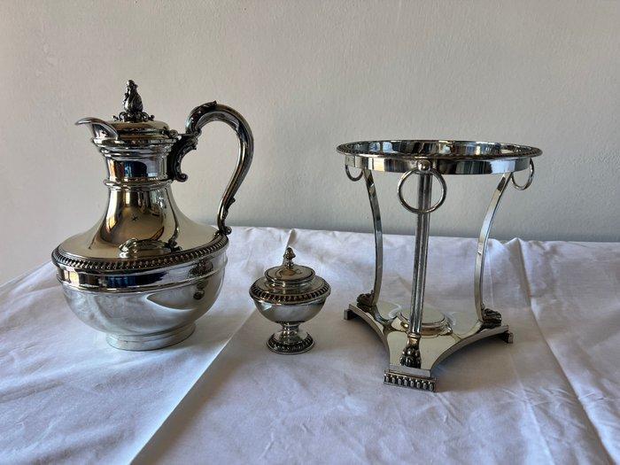 Samovar (3) - .800 zilver, Antiquités & Art, Antiquités | Argent & Or
