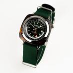 Briston - Green Worldtime GMT Watch - Brand New -