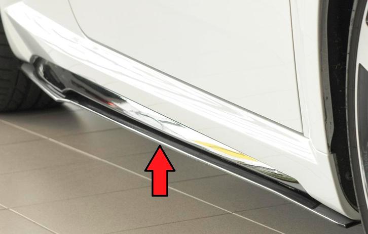 Side skirt aanzetstuk | Audi | TT S-Line / TTS / TT-RS (8S), Auto-onderdelen, Carrosserie, Nieuw, Audi, Verzenden