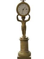 Horloge -   - Bronze doré - 1850-1900, Antiquités & Art, Antiquités | Horloges