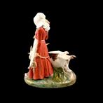 Royal Copenhagen - Figurine - Girl walking with goats and