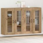 vidaXL Wandkast 2 pcs artisanaal eikenkleurig 69.5 x 34 x 90, Verzenden, Nieuw