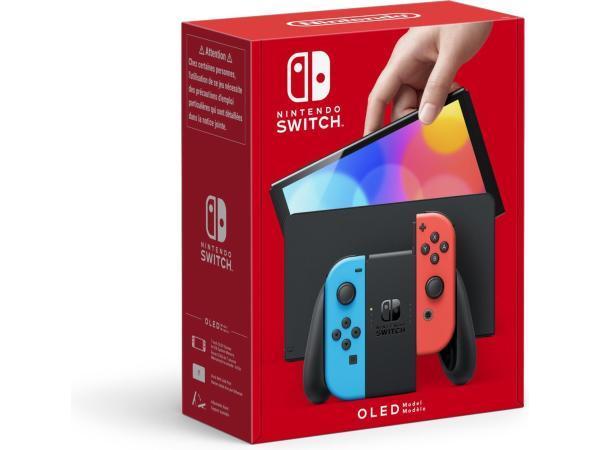 Veiling - Nintendo Switch OLED - Blauw/Rood, Games en Spelcomputers, Spelcomputers | Nintendo Switch