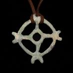 Viking periode Brons Prachtige authentieke Zon-Maan Amulet -