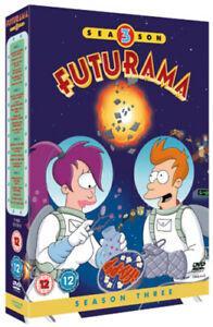 Futurama: Season 3 DVD (2003) Matt Groening cert 12 4 discs, CD & DVD, DVD | Autres DVD, Envoi