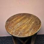 Art Deco bijzettafel / plantentafel - Bijzettafel - Hout