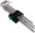 Wera 9-Delige Inbussleutelset 1,5 Tot 10mm Lang Met, Verzenden