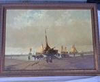 Hendrick Vader (1928-1997) - Boot op strand