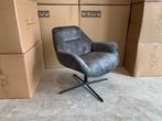 Veiling - Fauteuil Risto 360 (2 stuks) Draaibaar - Velours -, Huis en Inrichting, Fauteuils, Nieuw