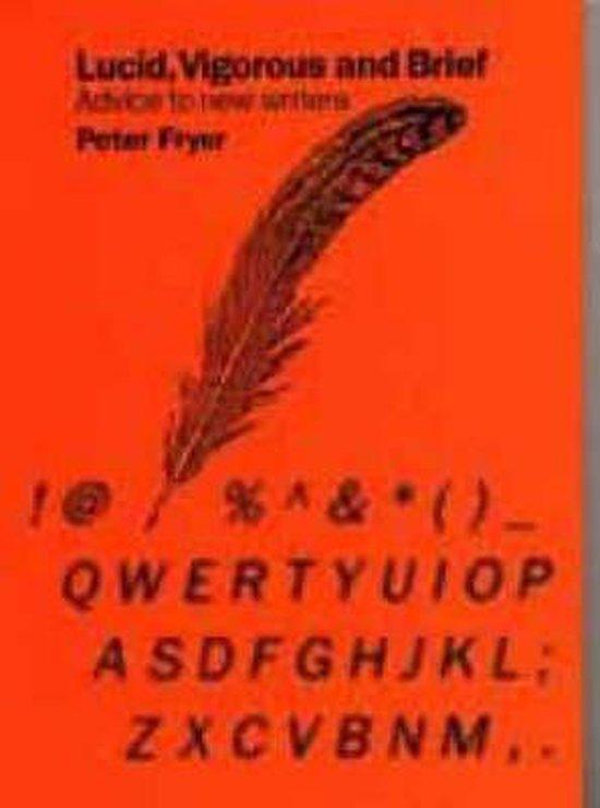 Lucid, Vigorous and Brief 9781871518238 Peter Fryer, Boeken, Taal | Engels, Gelezen, Verzenden