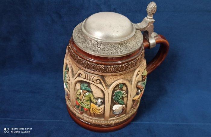 Kruik (6) - Keramiek - Bierpullen, Antiek en Kunst, Curiosa en Brocante