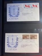 Canada 1957/2000 - FDC Canada + BRD, Gestempeld