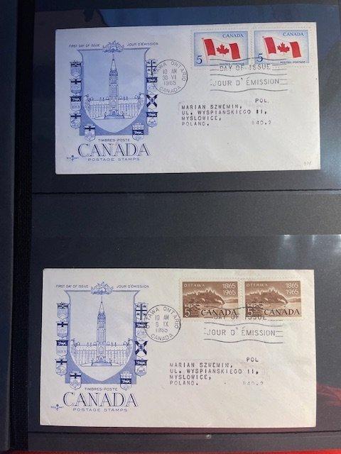 Canada 1957/2000 - FDC Canada + BRD, Timbres & Monnaies, Timbres | Europe | Royaume-Uni