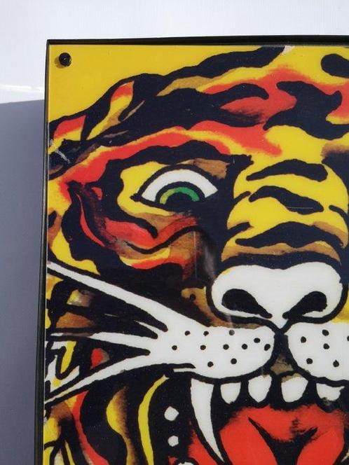 Ed Hardy - Enseigne lumineuse au néon - Plastique, Antiek en Kunst, Antiek | Wandborden en Tegels