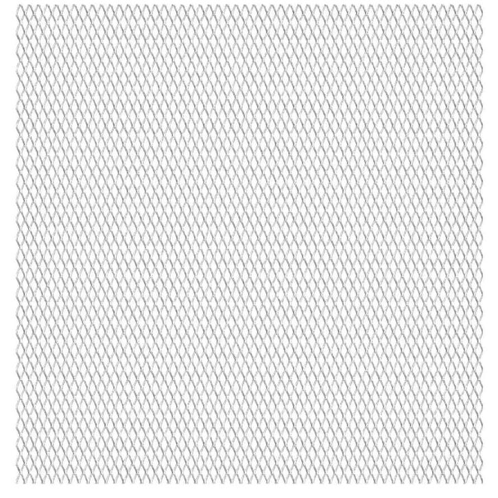 vidaXL Draadhek 50x50 cm 20x10x2 mm roestvrij staal, Tuin en Terras, Tuinhekken en Hekwerk, Nieuw, Verzenden