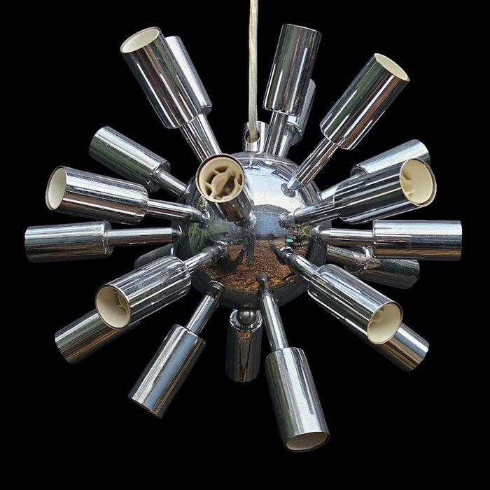 Lustre - Sputnik - En alliage, Antiek en Kunst, Antiek | Verlichting