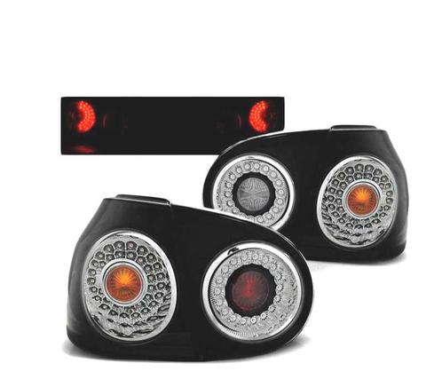 FEUX ARRIÈRE POUR VOLKSWAGEN VW GOLF 5 03-09 LED FUMÉ, Auto-onderdelen, Verlichting, Verzenden