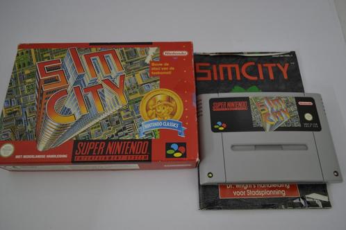 Sim City - Nintendo Classics (SNES HOL CIB), Games en Spelcomputers, Games | Nintendo Super NES