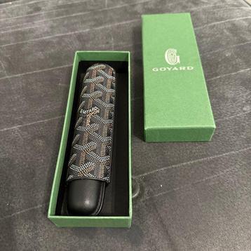 Goyard - Sans Prix de Réserve - Étui à cigares - Cuir caviar beschikbaar voor biedingen