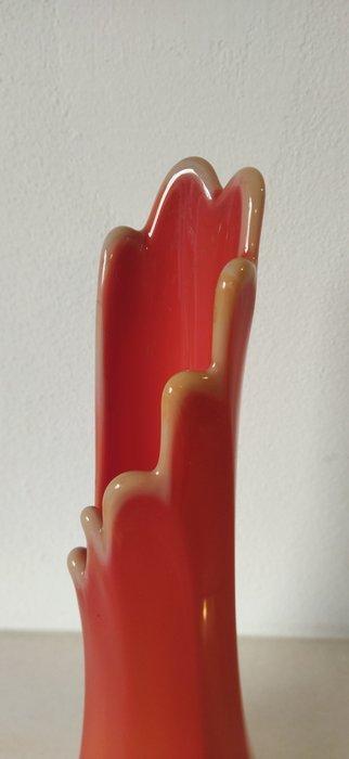 Bloempot - MCM L.E. Smith - Glas, Antiek en Kunst, Curiosa en Brocante