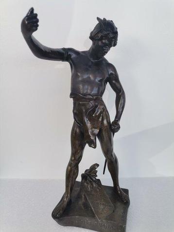 Émile Louis Picault (1833-1915) - sculptuur, Post pugnam -