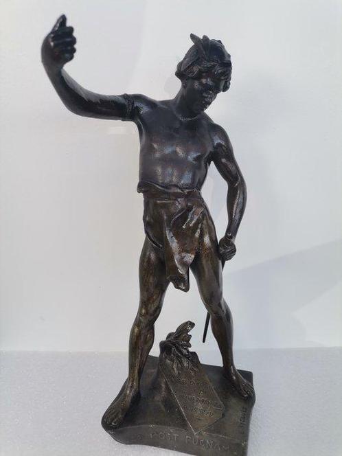 Émile Louis Picault (1833-1915) - sculptuur, Post pugnam -, Antiek en Kunst, Antiek | Keramiek en Aardewerk