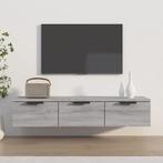 vidaXL Wandkast 102x30x20 cm bewerkt hout grijs sonoma, Huis en Inrichting, Verzenden, Nieuw