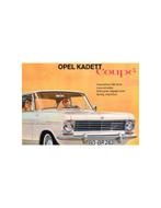 1964 OPEL KADETT A COUPÉ BROCHURE NEDERLANDS, Boeken, Ophalen of Verzenden, Nieuw