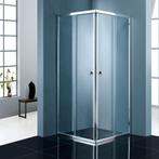 Aanbieding: ACTIE BWS Douchecabine | Vierkant 90x90cm | 2, Doe-het-zelf en Bouw, Ophalen of Verzenden, Nieuw, Chroom, Douche