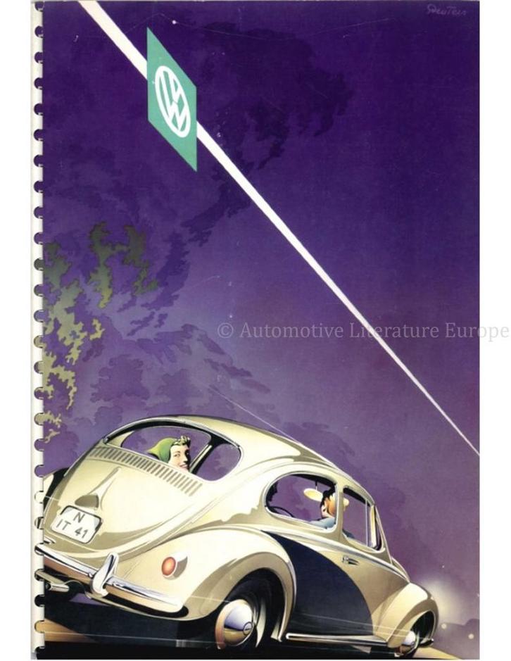 1958 VOLKSWAGEN KEVER BROCHURE DUITS, Boeken, Auto's | Folders en Tijdschriften, Ophalen of Verzenden