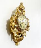 Horloge cartel - Bois, Laiton - 1940-1950