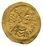 Byzantijnse Rijk. Mauricius Tiberius (582-602 n.Chr.)., Postzegels en Munten