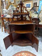 Hoekkast - Mahonie, Antiek en Kunst