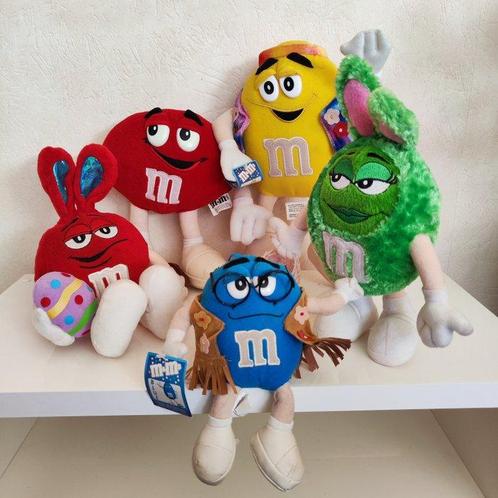M&Ms Advertentiefiguur (5) - Katoen, Polyester - 1990-2000, Antiek en Kunst, Antiek | Speelgoed