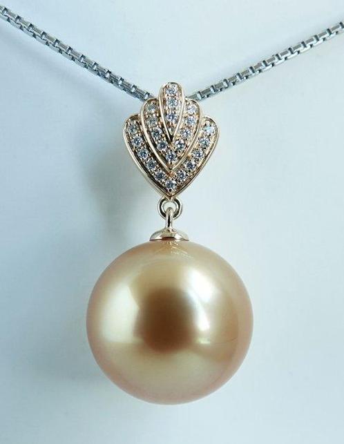 Pendentif - Or jaune 18 carats - Saturation 24 carats - Or, Handtassen en Accessoires, Antieke sieraden