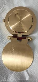 Horloge de bureau - Cartier - Laiton - 1960-1970, Antiek en Kunst