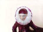 Sitzendorf - Figurine - 2 x doosje met beeldje, pierrot en, Antiek en Kunst