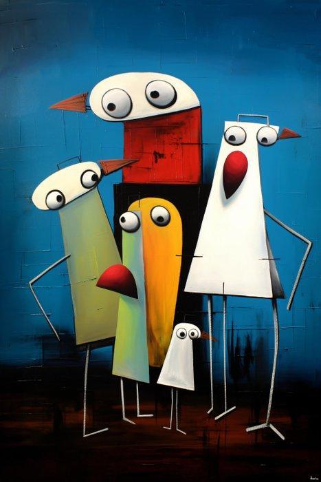 Felix van Horst - Vibrant Vigil - XXL, Antiek en Kunst, Kunst | Designobjecten