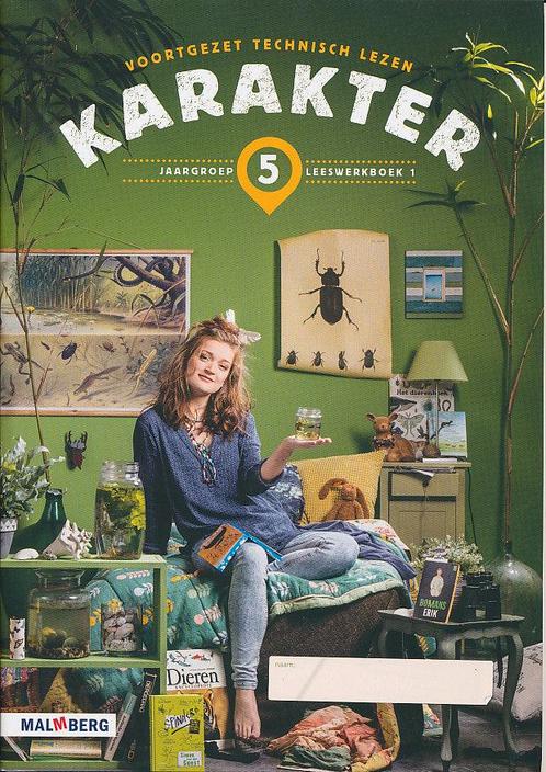 Karakter Leeswerkboek 1 groep 5 (per 5 stuks), Livres, Livres scolaires, Envoi