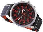 Citizen - Aviator Collection Black Red 024 - 2011-heden, Verzamelen, Nieuw