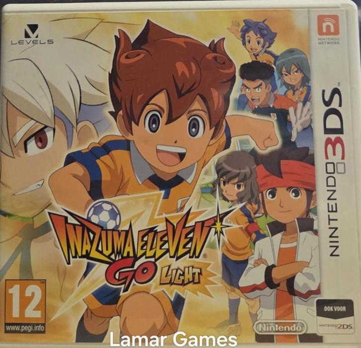 Inazuma Eleven Go Light (Nintendo 3DS tweedehands game), Games en Spelcomputers, Games | Nintendo 2DS en 3DS, Ophalen of Verzenden