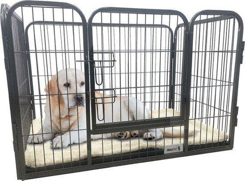 MaxxPet hondenbench 4 panelen en bodemplaat, Dieren en Toebehoren, Hondenbenches, Nieuw, Ophalen of Verzenden