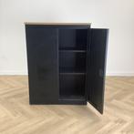 metalen draaideurkast vv 2 legborden (hxbxd) 123x90x44,5 cm,, Huis en Inrichting, Kasten | Overige, Gebruikt