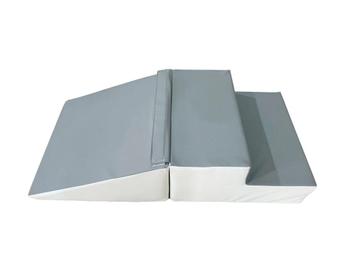 Schuimblokken miniglijbaan - 25 cm hoog - creme, Ophalen of Verzenden, Nieuw