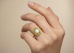 Ring - 18 karaat Geel goud - 0.46ct. tw. Diamant