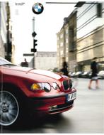 2001 BMW 3 SERIE COMPACT BROCHURE DUITS, Nieuw