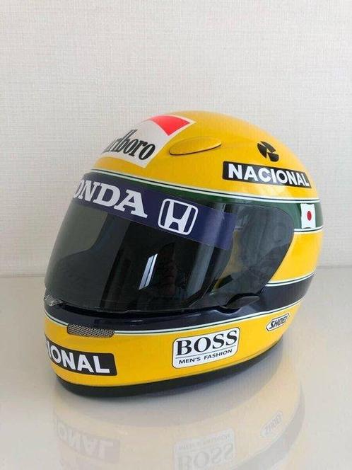 Mclaren - Ayrton Senna - 1992 - Replica helm, Verzamelen, Automerken, Motoren en Formule 1