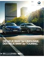 2015 BMW 3 SERIE BROCHURE DUITS, Nieuw