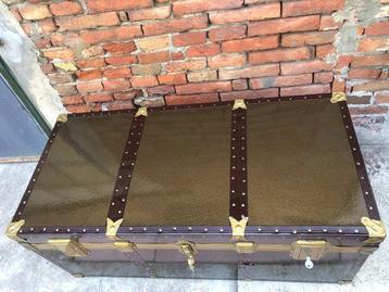 Fiam - Opbergkoffer - gelamineerd hout - Baule vintage